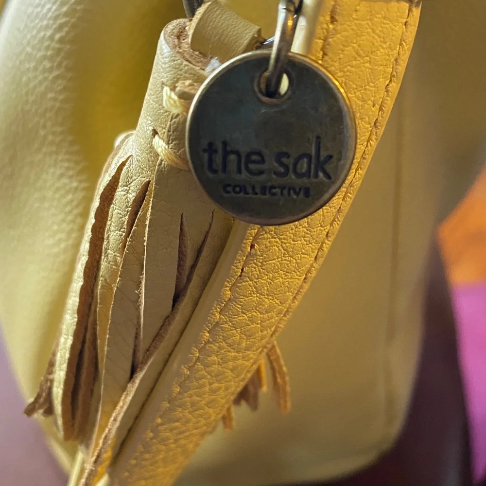 The Sak Sunny Yellow Shoulder Bag - Picture 5 of 5